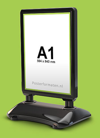 A1 formaat stoepborden